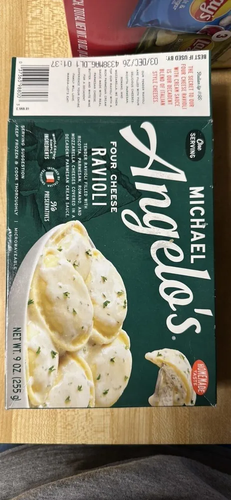 Four Cheese Ravioli