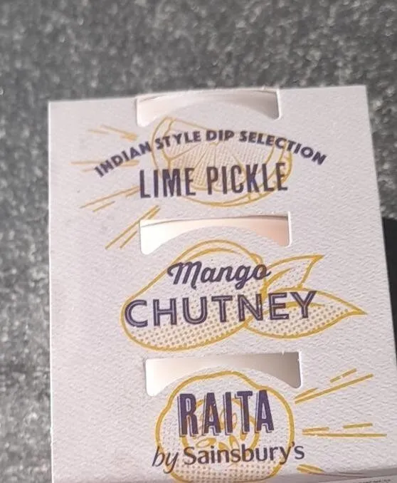 Indian style dip selection