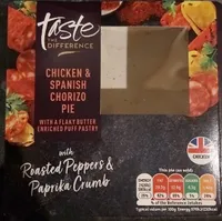 Chicken & Spanish Chorizo Pie