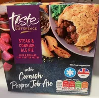 Steak & Cornish Ale pie