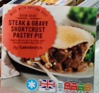 Steak and gravy pie