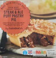 Steak And Ale Puff Pastry Pie