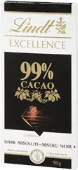 Tablette de chocolat Excellence 99% Cacao