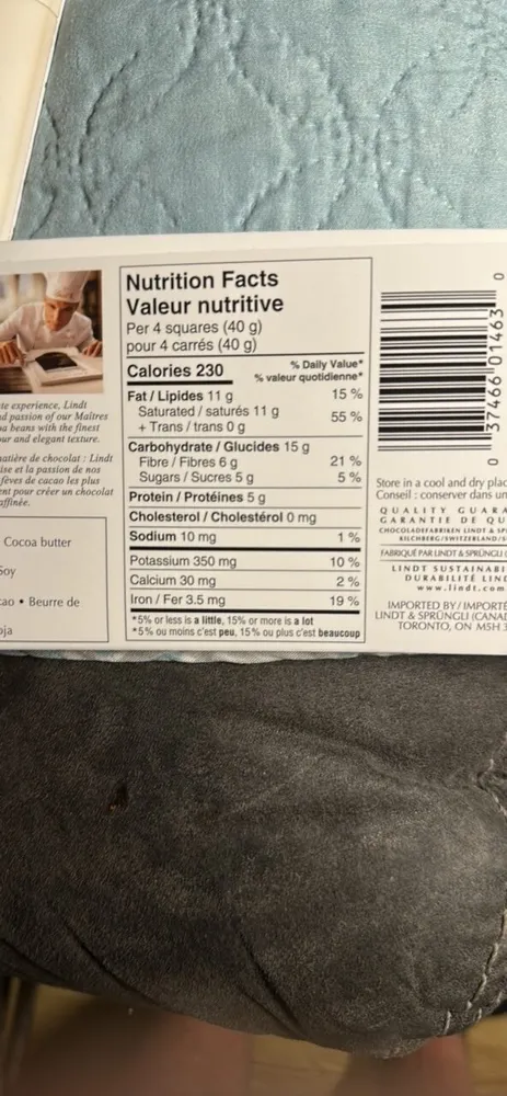 Intense Dark Chocolate 85% Cacao