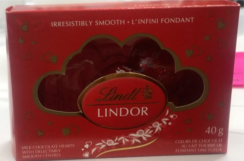 Coeur de chocolat Lindt