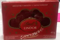 Coeur de chocolat Lindt