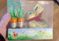 Lapin & carottes en chocolat au lait