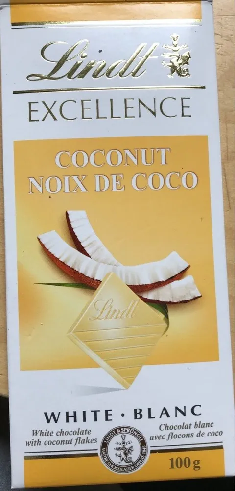 Lindt Excellence coconut