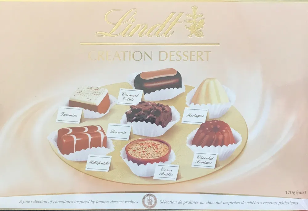 Lindt Creation Desserts Chocolat