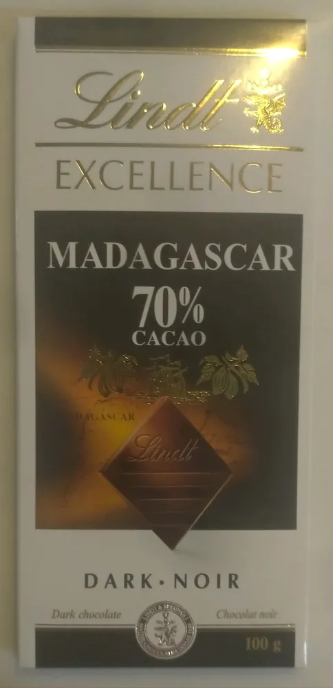 70% Cacao Madagascar Dark Lindt Excellence