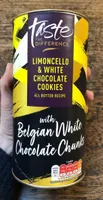 Limoncello & white chocolate cookies