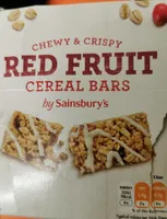 Red fruit Cereal bar