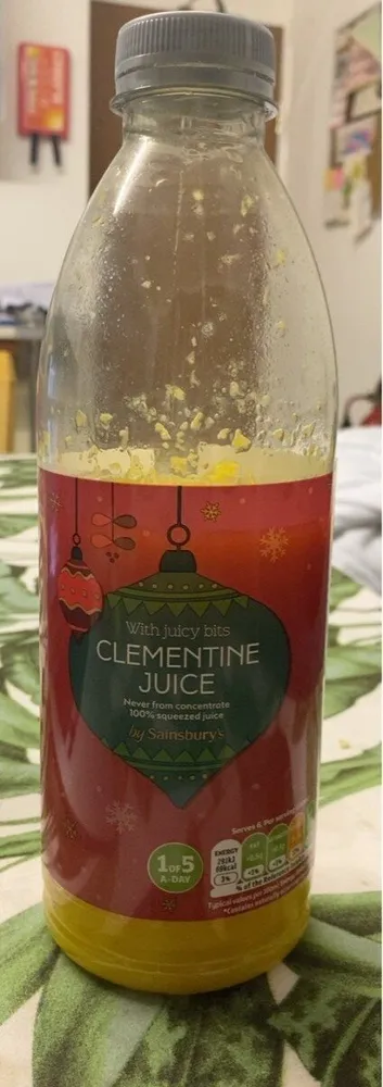 Clementine juice