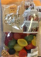 Fruit gums