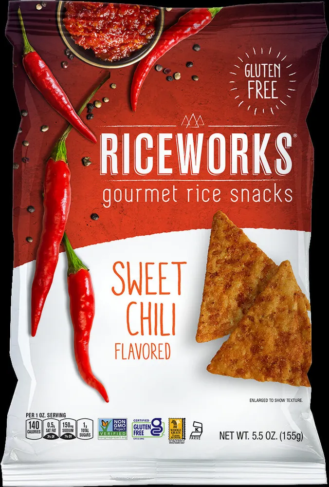 Gourmet Rice Snacks - Sweet Chilli Flavour
