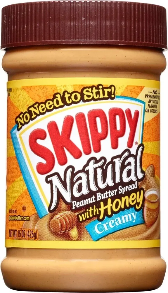 Peanut Butter Spread with Honey Creamy