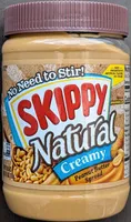 Natural Creamy Peanut Butter Spread