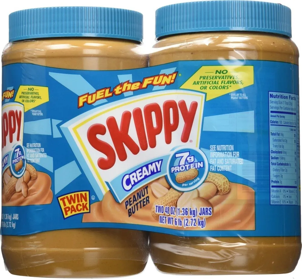 Creamy peanut butter creamy