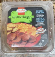 Pepperoni snack tray
