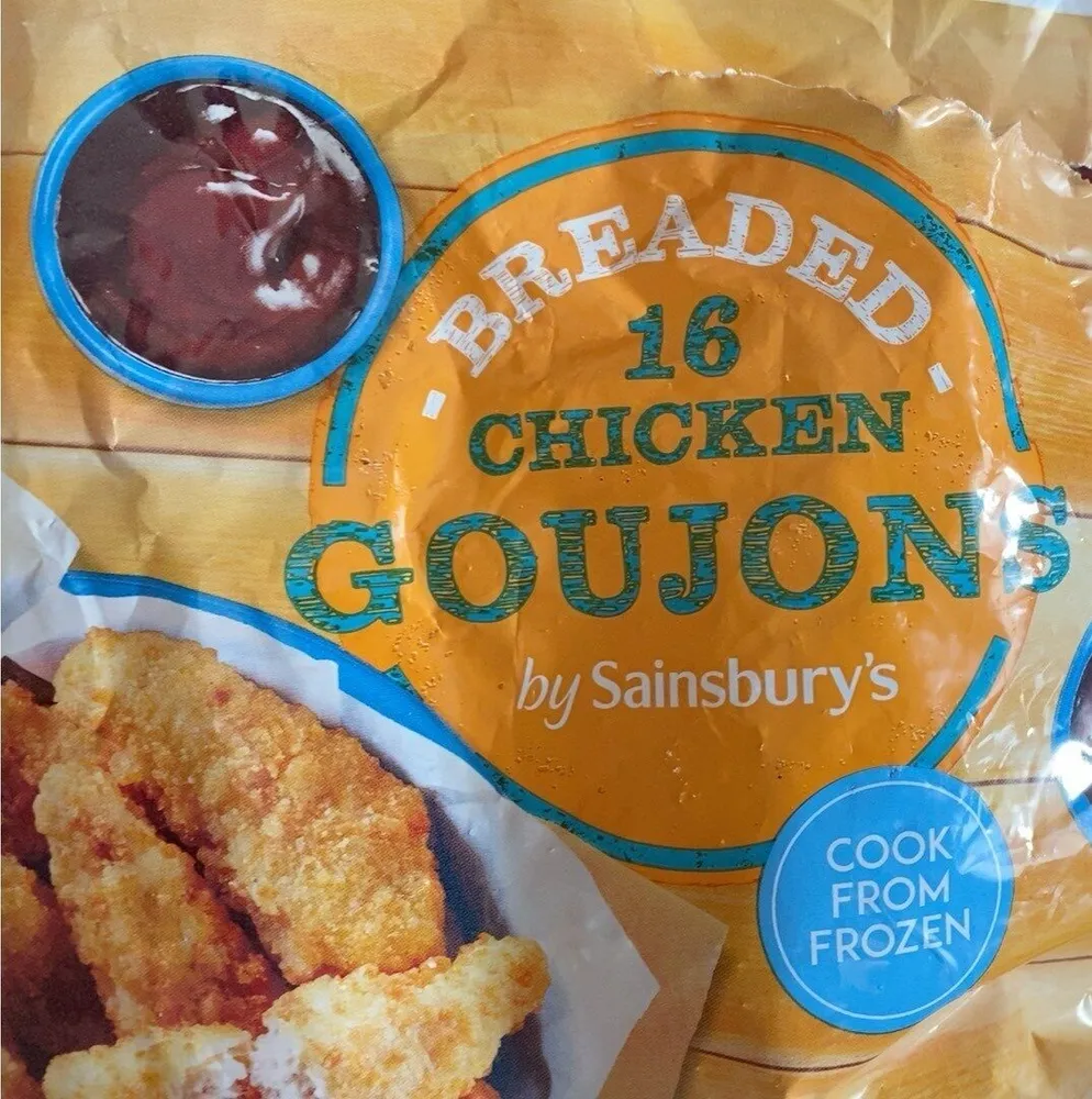 Breaded 16 chicken goujons