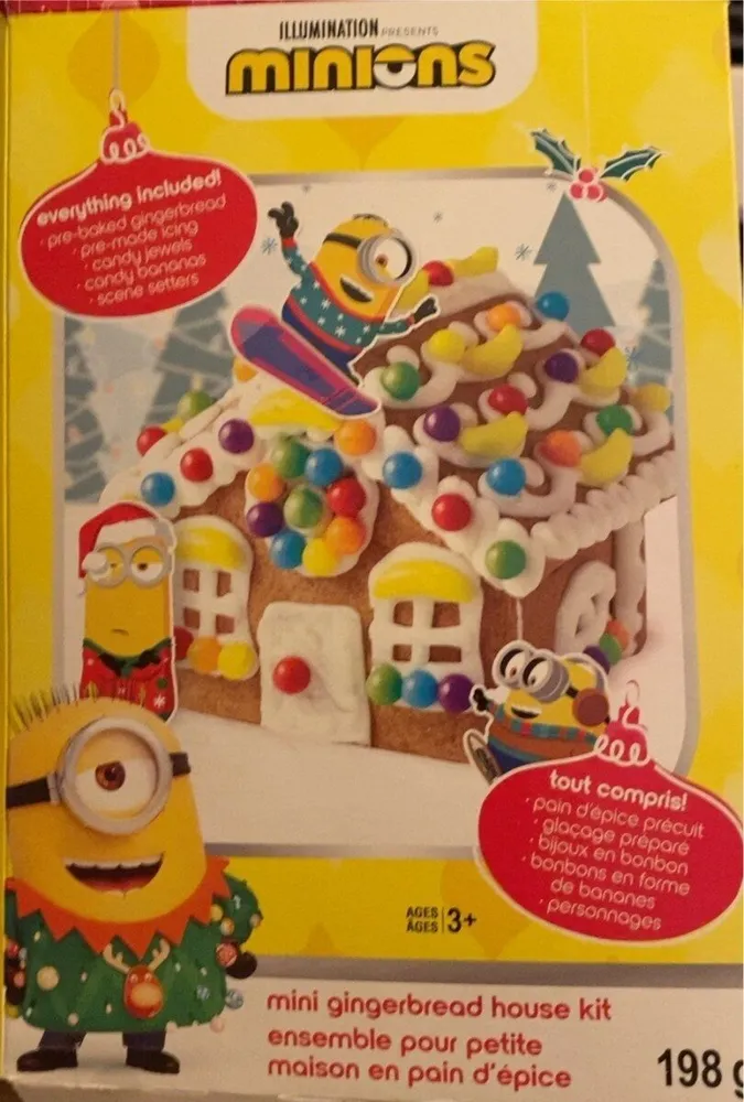Maison en pain d’épices des minions