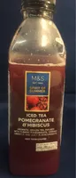 Iced Tea pomegranate hibiscus