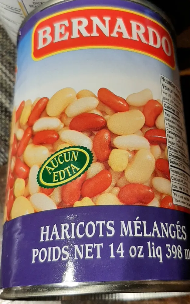 Haricots mélangés