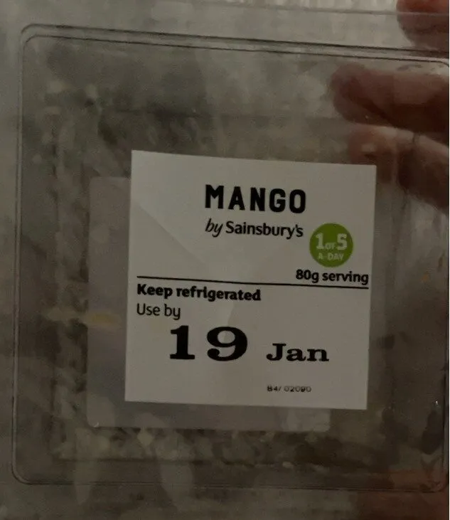 Mango chunks