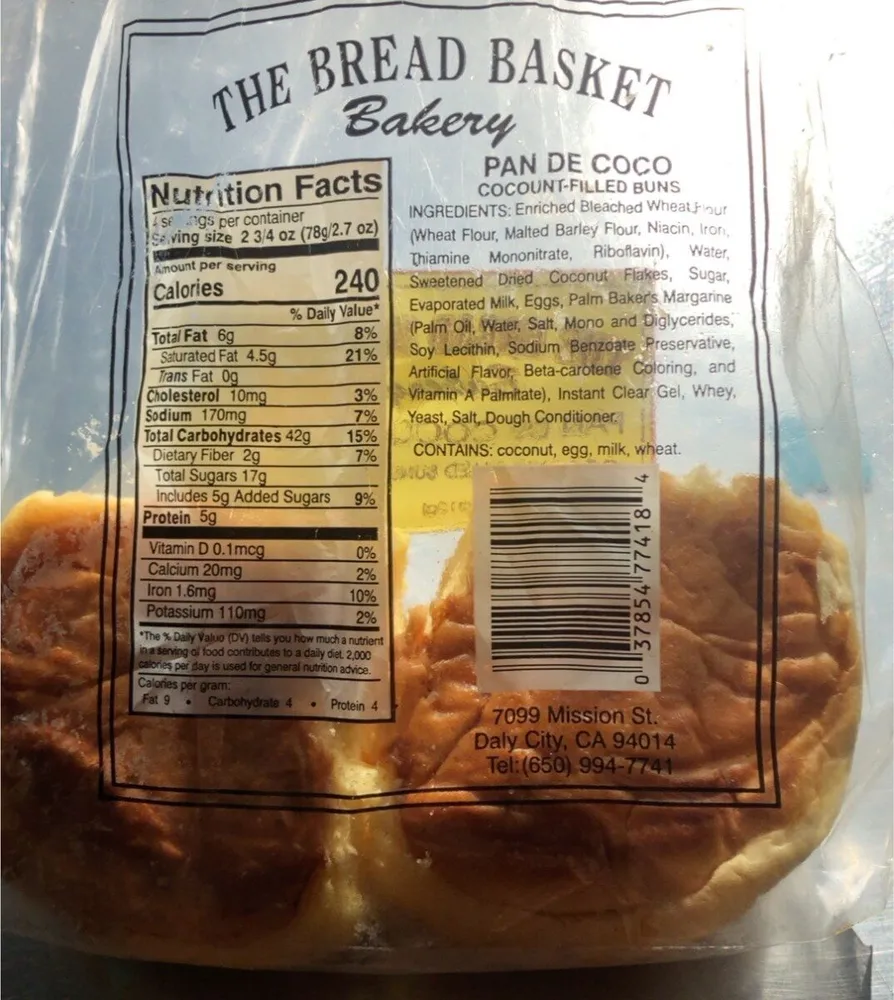 Pan de coco