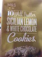 Cookies sicilian lemon & white chocolate