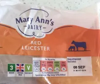 Red leister cheese