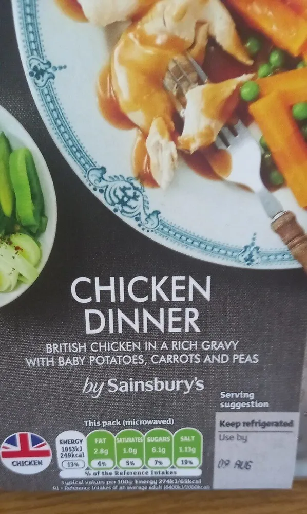 Chicken dinner