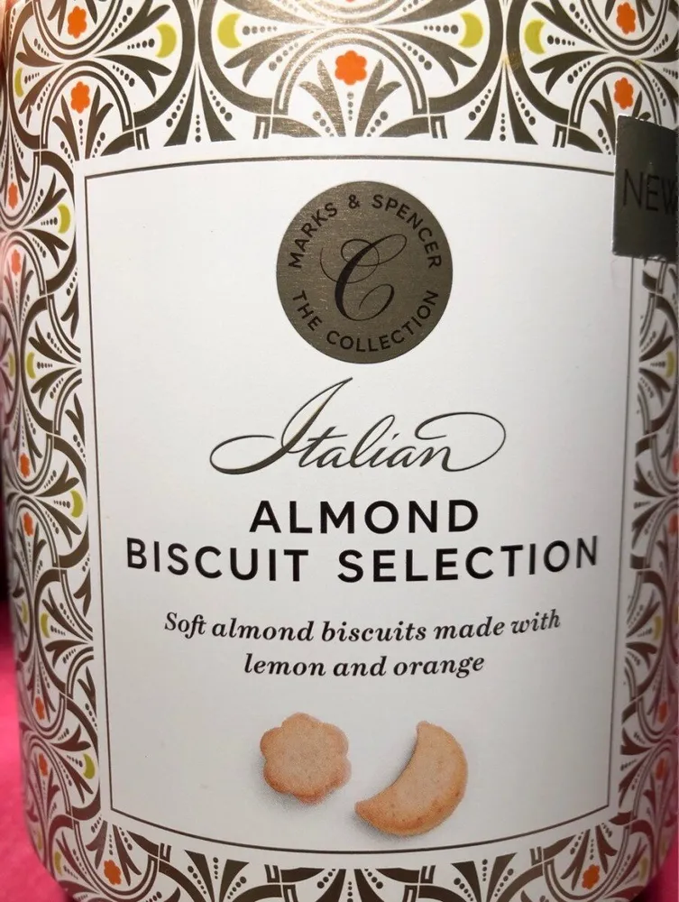 Almond biscuit selection