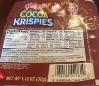 COCOA KRISPIES Chocolatey, Sweetened Rice Cereal