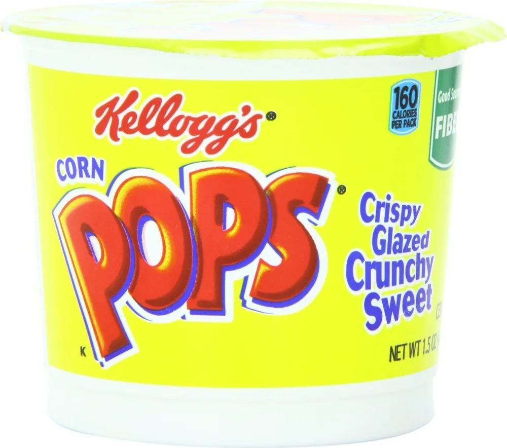 Corn pops breakfast cereal