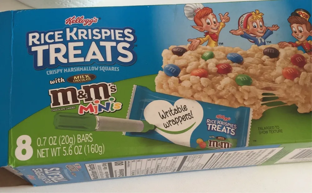 Crispy marshmallow squares bars