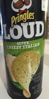 Grain and vegetable crisps, super cheesy italian