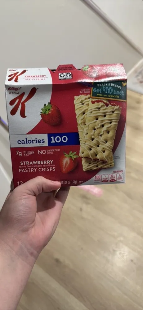 Strawberry Pastry Crisps