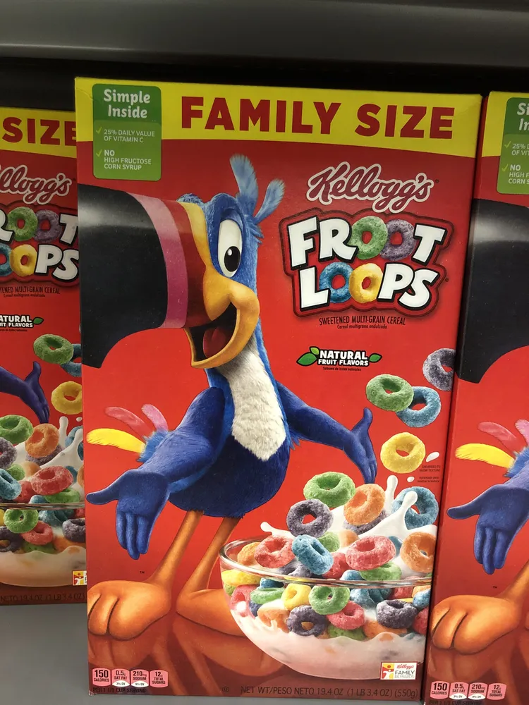 Sweetened multi-grain cereal