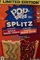 Toaster pastries, drizzled sugar cookie, frosted brownie batter