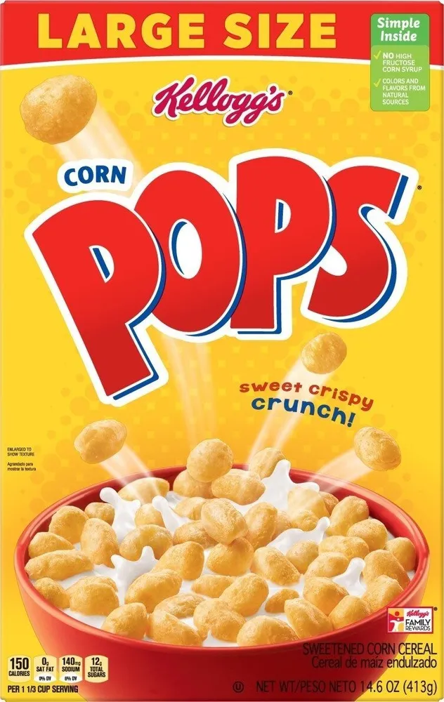 Pops corn cereal
