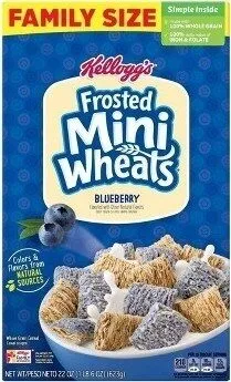 Blueberry whole grain cereal
