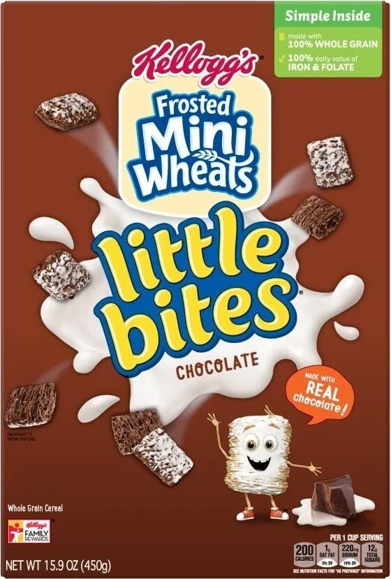 Bites chocolate frosted mini wheats