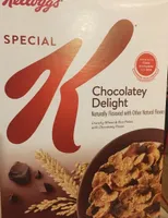 Chocolatey delight crunchy wheat & rice flakes with chocolatey pieces cereal
