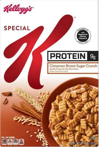 Cinnamon brown sugar crunch cereal