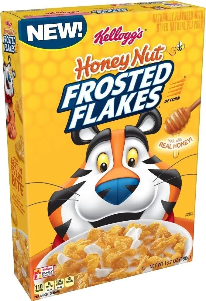 Honey nut frosted flakes