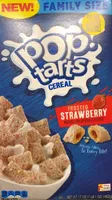 Frosted strawberry cereal, frosted strawberry