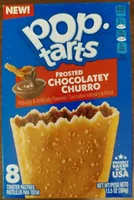 Pop tarts frosted chocolatey churro