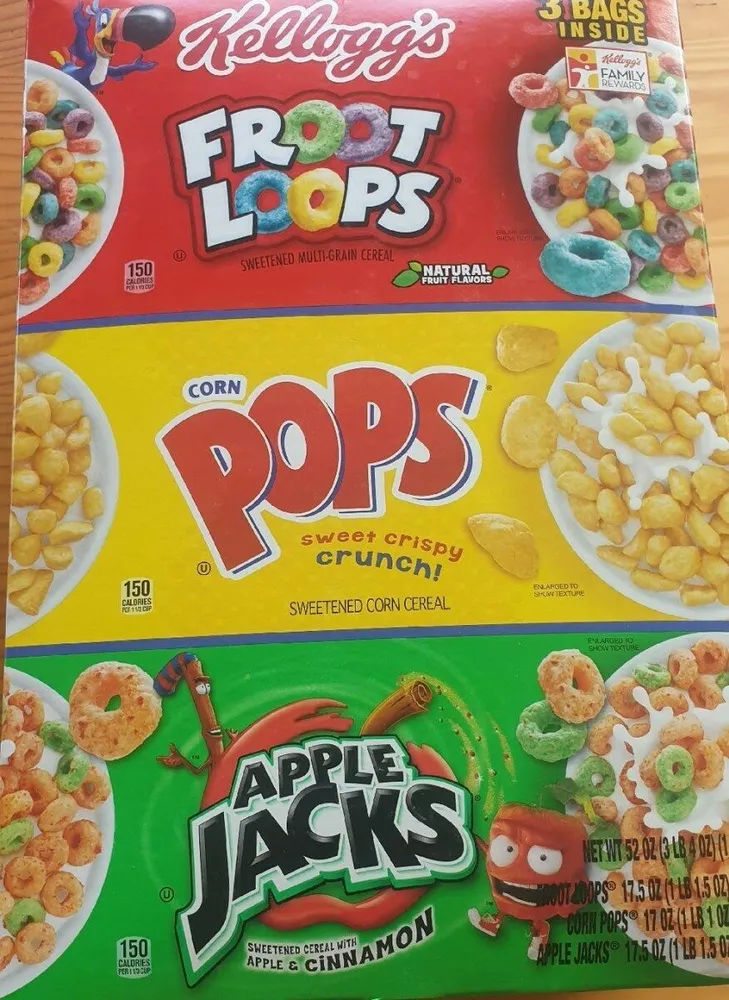 Kellogg's Cereal - Tri Fun Club Pack