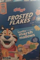 Frosted Flakes with vanilla flavored marshmallows